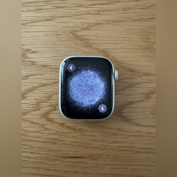 Apple Watch Series 8 41MM Midnight Aluminum With 41MM Natural Milanese Loop